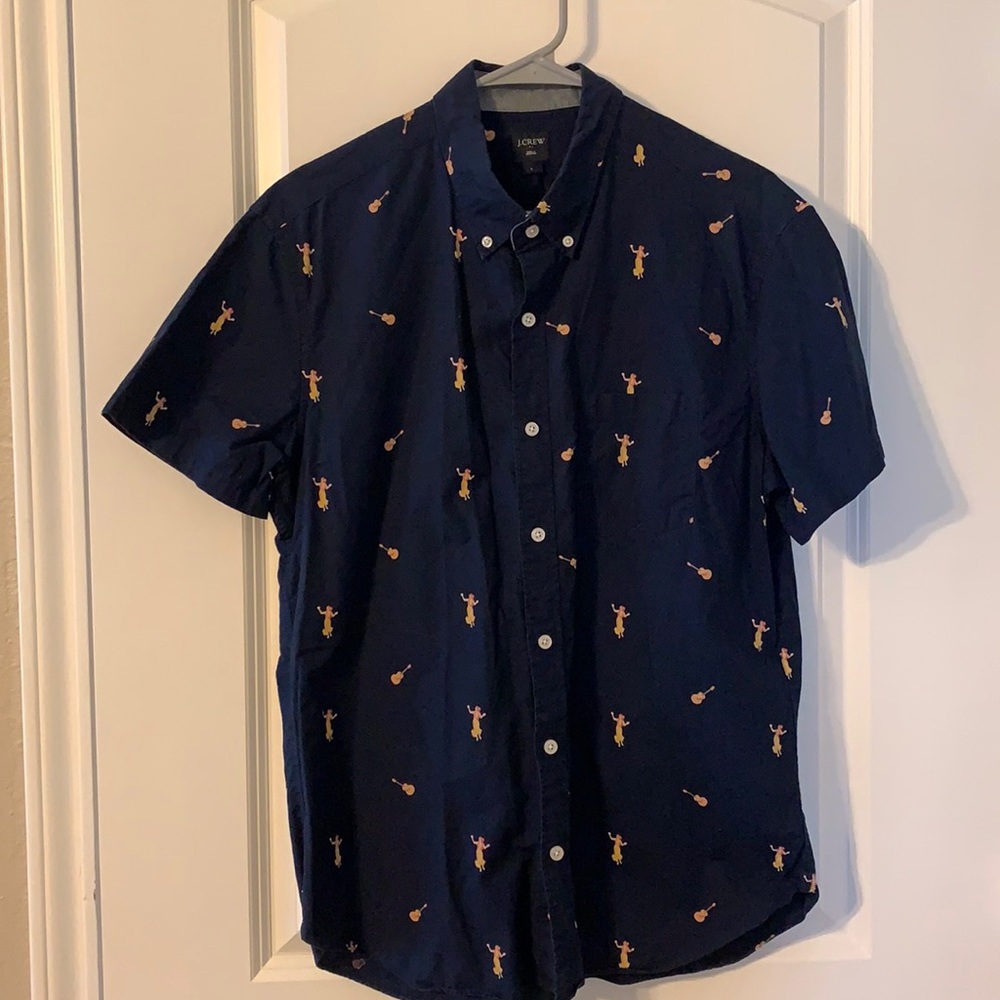 Men’s Hawaiian J Crew Button-up.